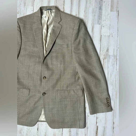 Ralph Ralph Lauren Blazer Jacket Men's 41L Brown Classic - Picture 2 of 9